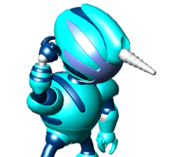 Space observer - part7 (3DCG) sticker #3615051