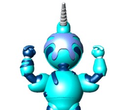 Space observer - part7 (3DCG) sticker #3615054