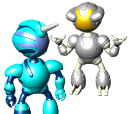 Space observer - part7 (3DCG) sticker #3615055