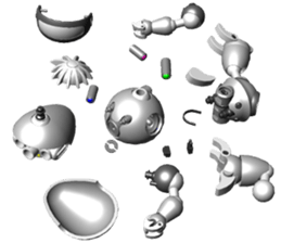 Space observer - part7 (3DCG) sticker #3615063