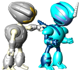 Space observer - part7 (3DCG) sticker #3615064