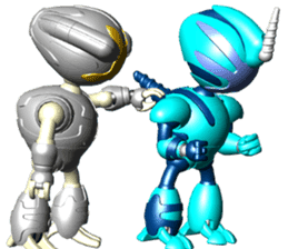 Space observer - part7 (3DCG) sticker #3615064