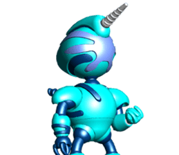 Space observer - part7 (3DCG) sticker #3615065