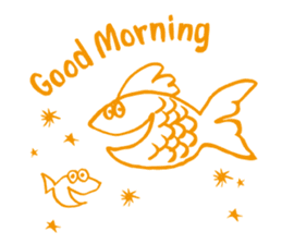 Smile Fish And Friends sticker #3615746