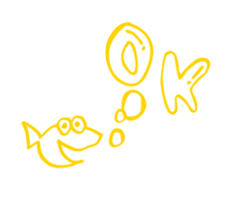 Smile Fish And Friends sticker #3615755