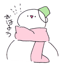 Plump Snowman sticker #3615946