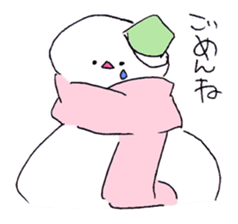 Plump Snowman sticker #3615947
