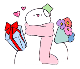 Plump Snowman sticker #3615949