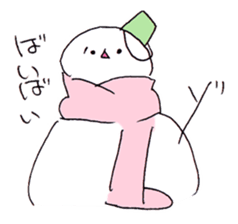 Plump Snowman sticker #3615950