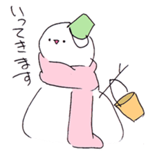 Plump Snowman sticker #3615951