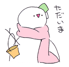 Plump Snowman sticker #3615954