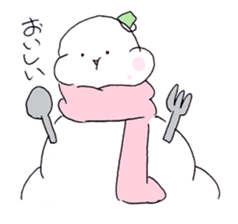 Plump Snowman sticker #3615960
