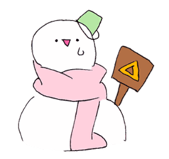 Plump Snowman sticker #3615969