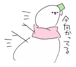 Plump Snowman sticker #3615974