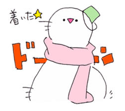 Plump Snowman sticker #3615975
