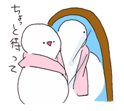 Plump Snowman sticker #3615983