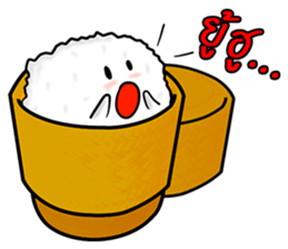 Kra-Tib : The cutie sticky rice sticker #3616387