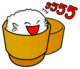 Kra-Tib : The cutie sticky rice sticker #3616394