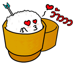 Kra-Tib : The cutie sticky rice sticker #3616399