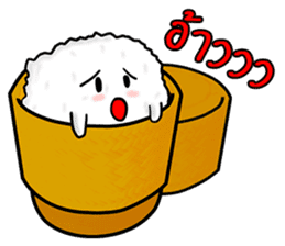 Kra-Tib : The cutie sticky rice sticker #3616402