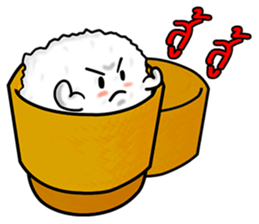 Kra-Tib : The cutie sticky rice sticker #3616413