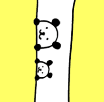 Lovely Bear Panda 2 ! sticker #3616510