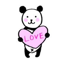 Lovely Bear Panda 2 ! sticker #3616527