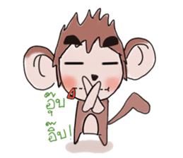 Monkeykung lovely story sticker #3616723