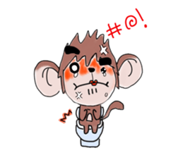 Monkeykung lovely story sticker #3616727