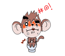 Monkeykung lovely story sticker #3616727