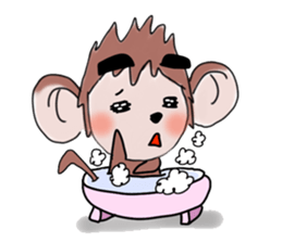 Monkeykung lovely story sticker #3616728