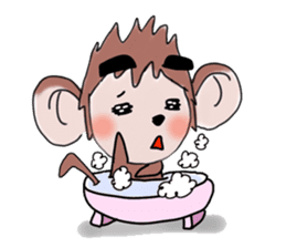 Monkeykung lovely story sticker #3616728