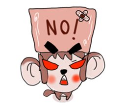 Monkeykung lovely story sticker #3616730