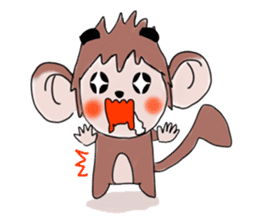 Monkeykung lovely story sticker #3616733