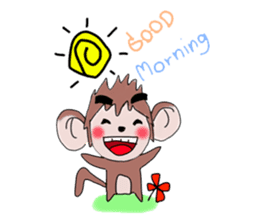 Monkeykung lovely story sticker #3616745