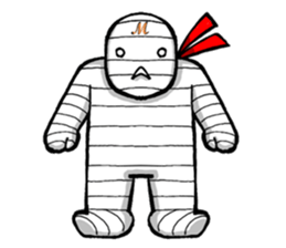 Mummyman ally of justice! sticker #3616786