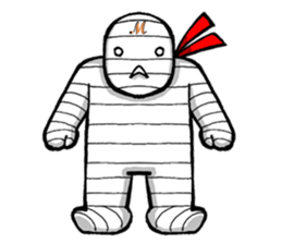 Mummyman ally of justice! sticker #3616786