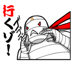 Mummyman ally of justice! sticker #3616802