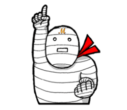 Mummyman ally of justice! sticker #3616806