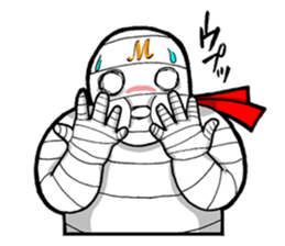 Mummyman ally of justice! sticker #3616817