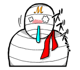 Mummyman ally of justice! sticker #3616818