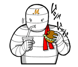 Mummyman ally of justice! sticker #3616820