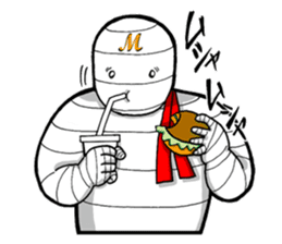 Mummyman ally of justice! sticker #3616820