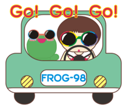 Frog is here (Part IV) sticker #3617032