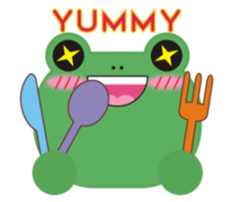 Frog is here (Part IV) sticker #3617034