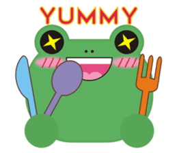 Frog is here (Part IV) sticker #3617034