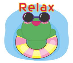 Frog is here (Part IV) sticker #3617035