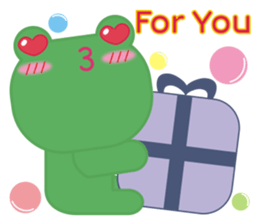 Frog is here (Part IV) sticker #3617038