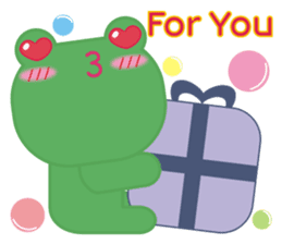 Frog is here (Part IV) sticker #3617038
