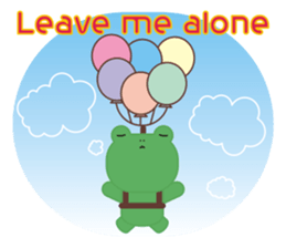 Frog is here (Part IV) sticker #3617039